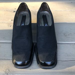 Peter Kaiser leather fabric block heel Slip-on shoes
Do not buy on hold